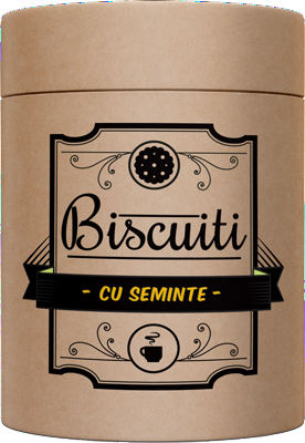 Biscuiti cu seminte conservati