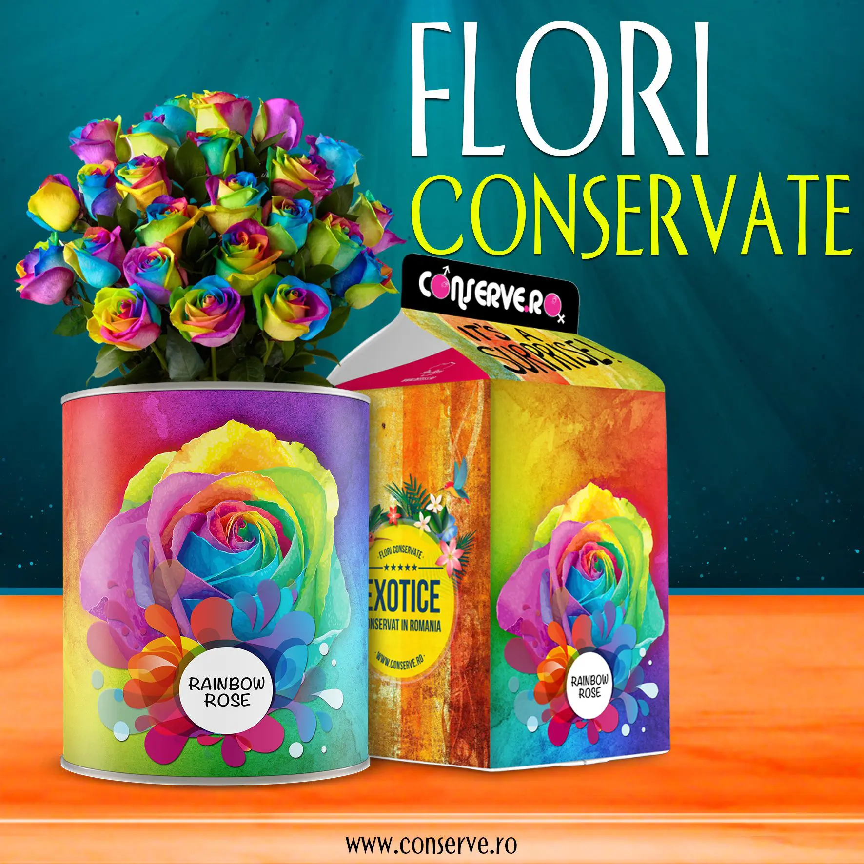 Flori conservate