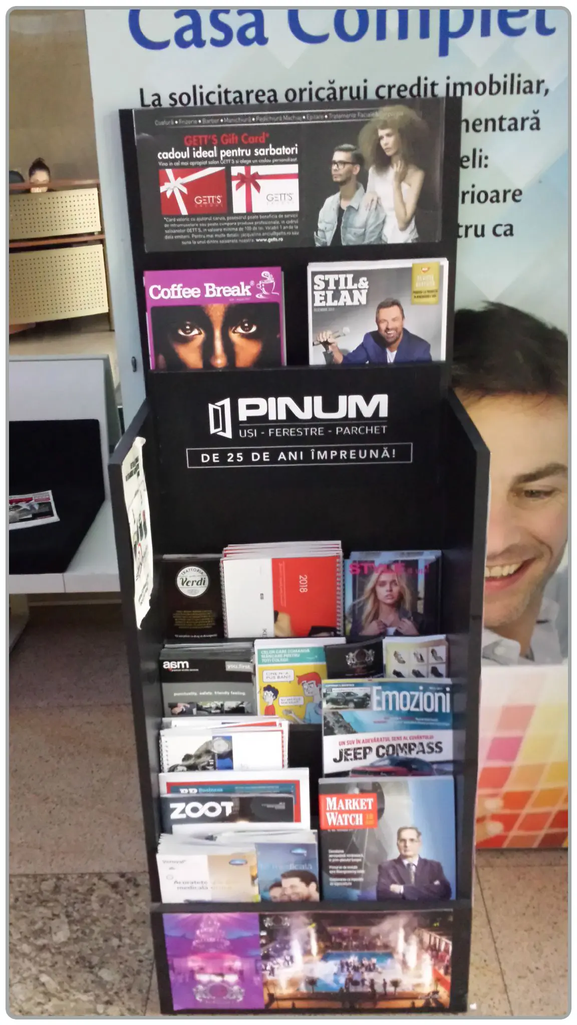 Afisaj reclama standuri indoor