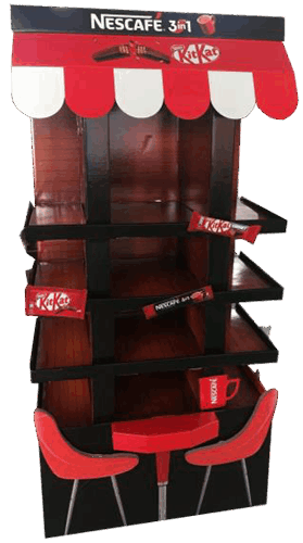 Standuri carton, lemn, metal_POSM