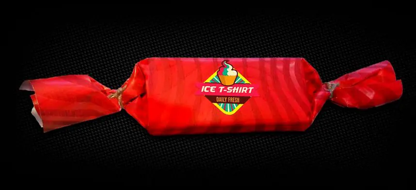 Tricouri comprimate in forma de bomboana